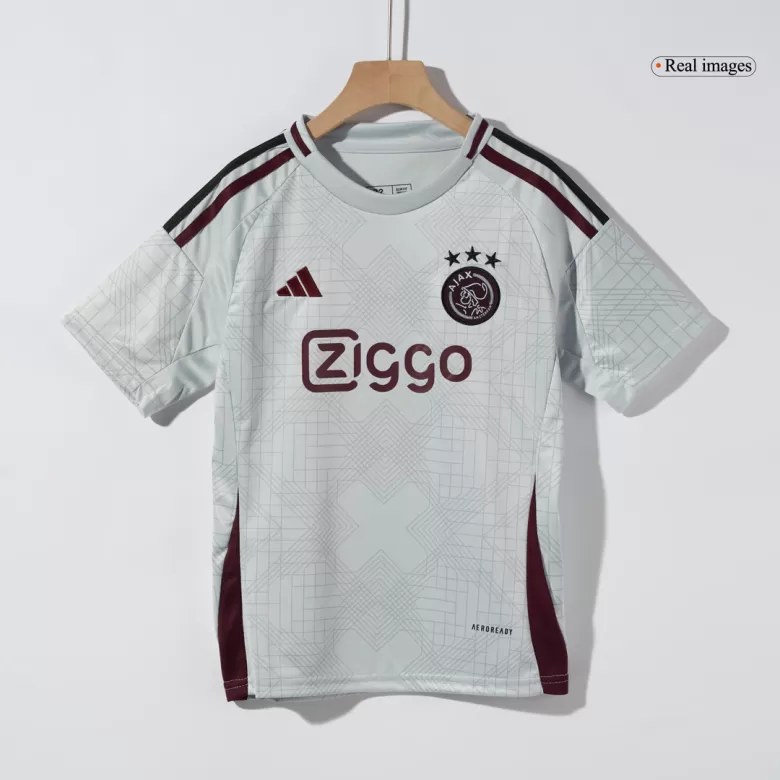 Kids Ajax Custom Third Away Soccer Kits 2024/25 - bestsoccerstore