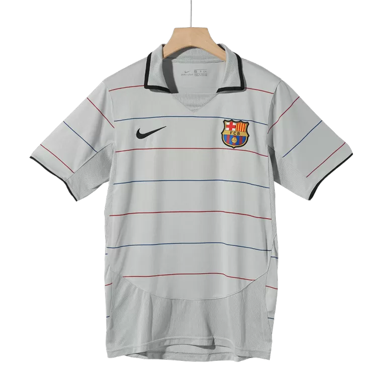 Barcelona Retro Jersey Away Soccer Shirt 2003/04 - bestsoccerstore