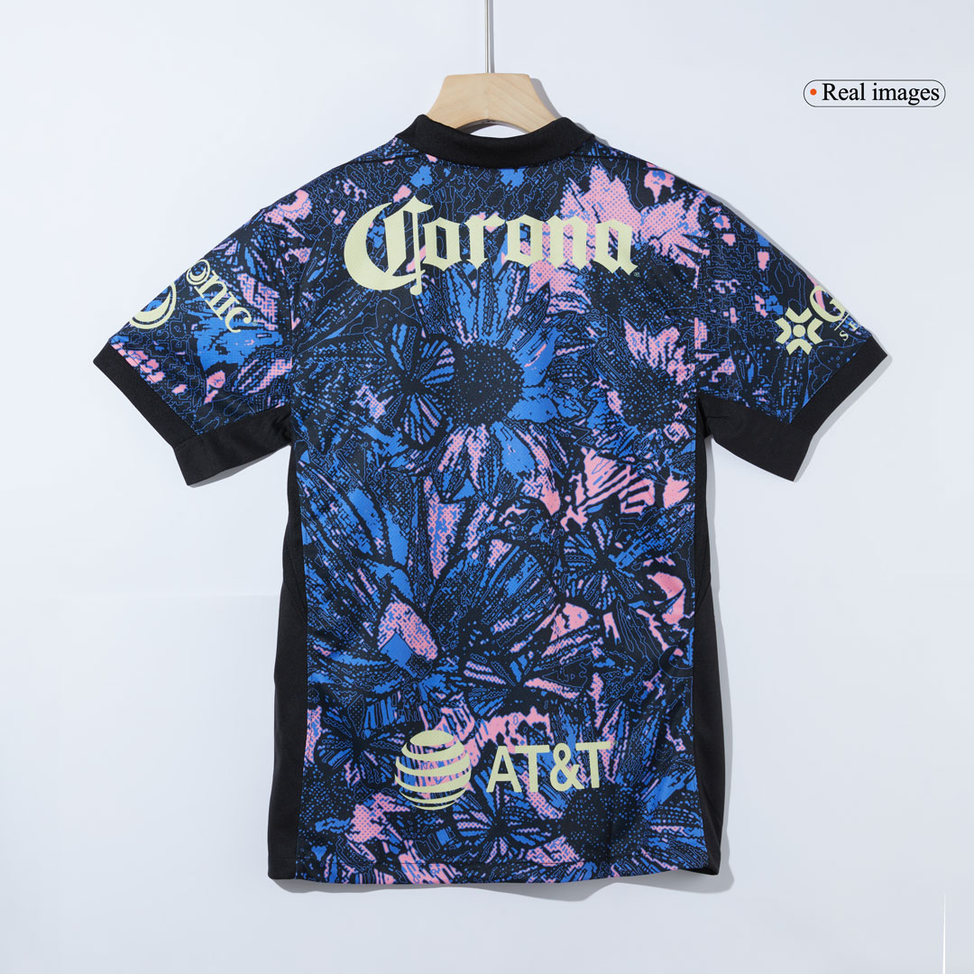 Club America Aguilas Soccer Jersey Third Away Custom Shirt - bestsoccerstore