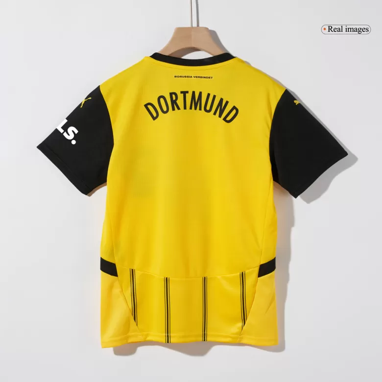 Kids Borussia Dortmund Home Soccer Kits 2024/25 - bestsoccerstore