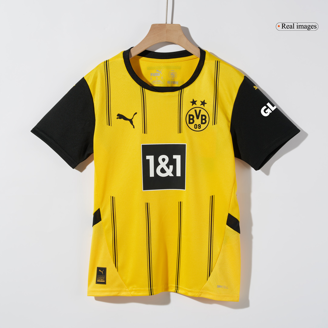 Kids Borussia Dortmund Home Soccer Kits - bestsoccerstore