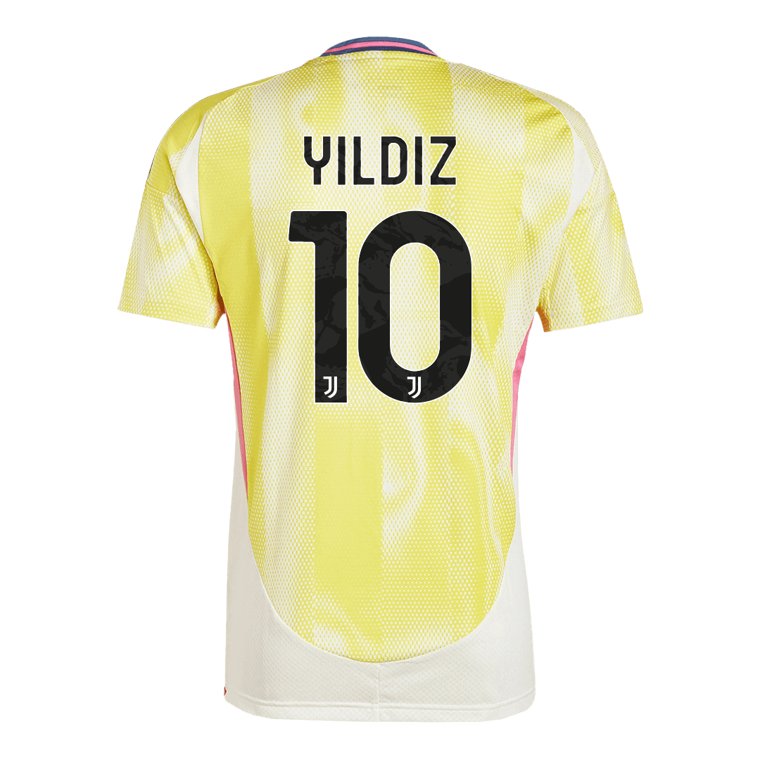 Juventus Jersey Custom YILDIZ #10 Soccer Jersey Away - bestsoccerstore