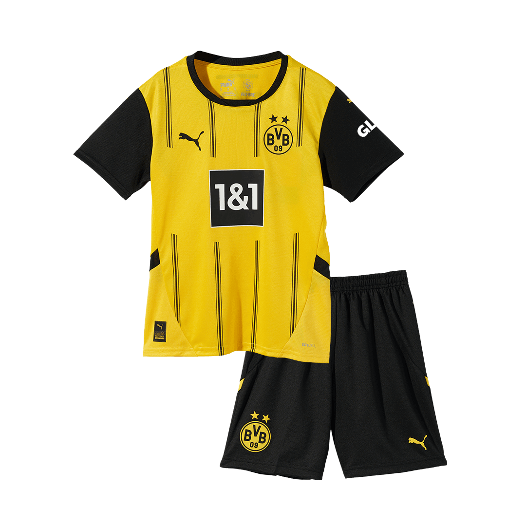 Kids Borussia Dortmund Home Soccer Kits