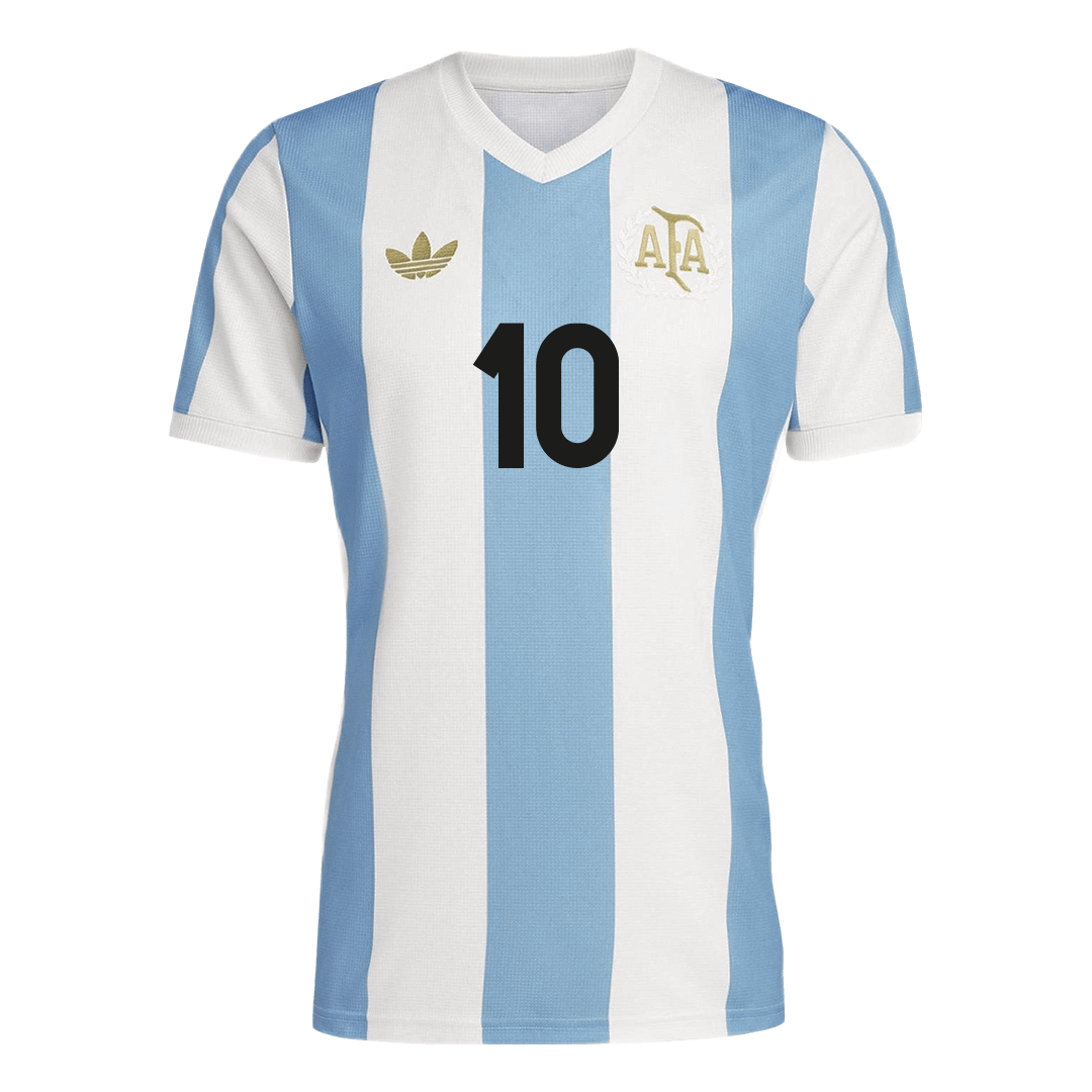 MESSI #10 Argentina Soccer Jersey Custom Shirt 50th Anniversary - bestsoccerstore
