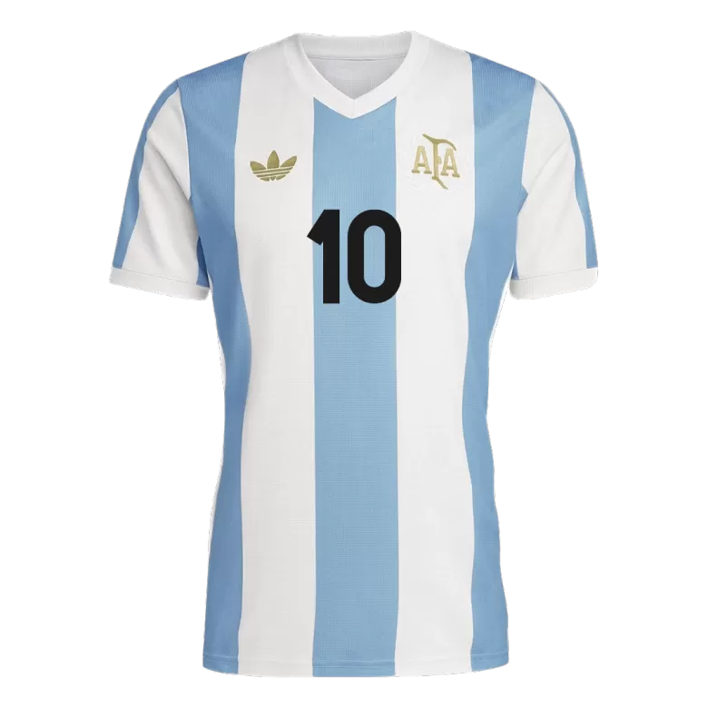 MESSI #10 Argentina Soccer Jersey Custom Shirt 2024 50th Anniversary - bestsoccerstore