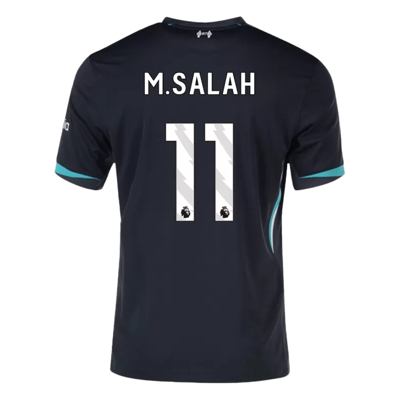 M.SALAH #11 Liverpool Soccer Jersey Away Custom Shirt 2024/25 - bestsoccerstore