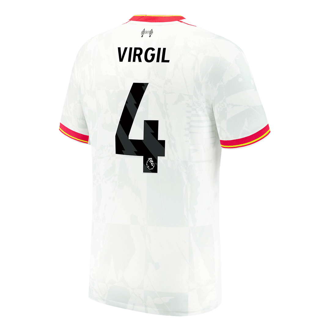 Liverpool VIRGIL #4 Soccer Jersey Third Away Custom Shirt