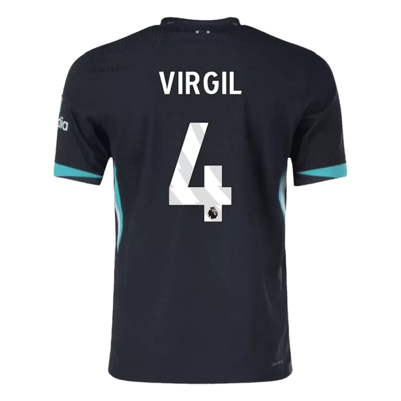 Authentic VIRGIL #4 Soccer Jersey Liverpool Away Shirt 2024/25 - bestsoccerstore