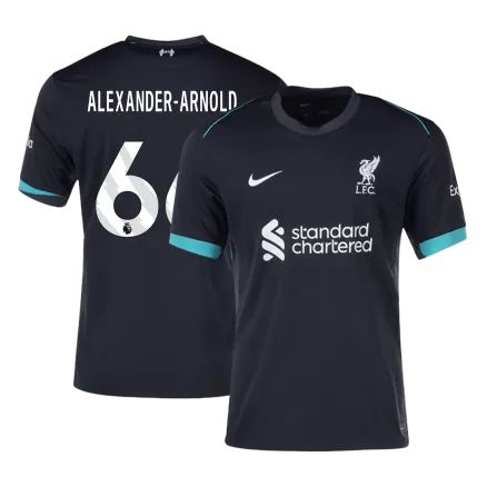 ALEXANDER-ARNOLD #66 Liverpool Soccer Jersey Away Custom Shirt 2024/25 - bestsoccerstore