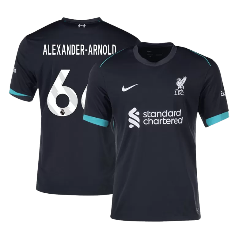 Liverpool Jersey Custom ALEXANDER-ARNOLD #66 Soccer Jersey Away 2024/25 - bestsoccerstore
