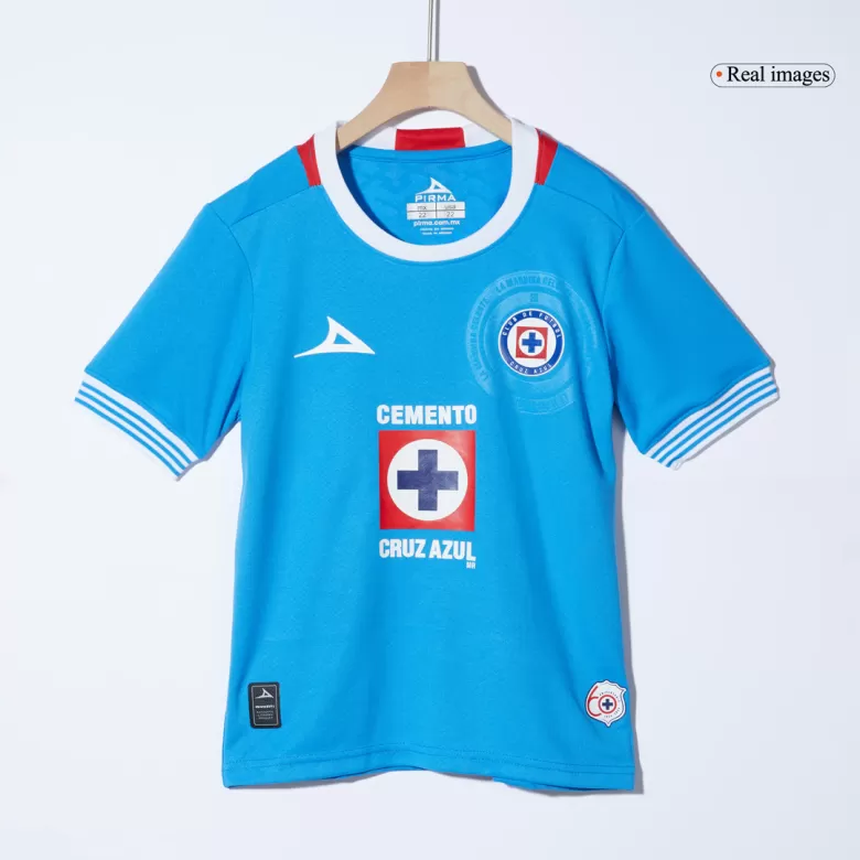 Kids Cruz Azul Home Soccer Kits 2024/25 - bestsoccerstore