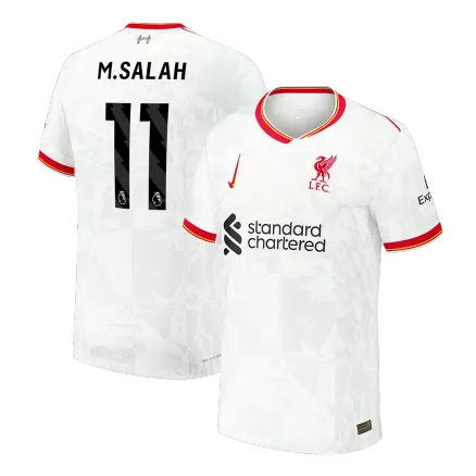 Authentic M.SALAH #11 Soccer Jersey Liverpool Third Away Shirt 2024/25 - bestsoccerstore