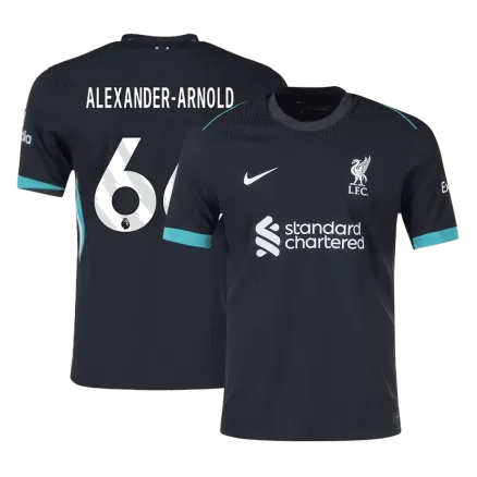 Authentic ALEXANDER-ARNOLD #66 Soccer Jersey Liverpool Away Shirt 2024/25 - bestsoccerstore