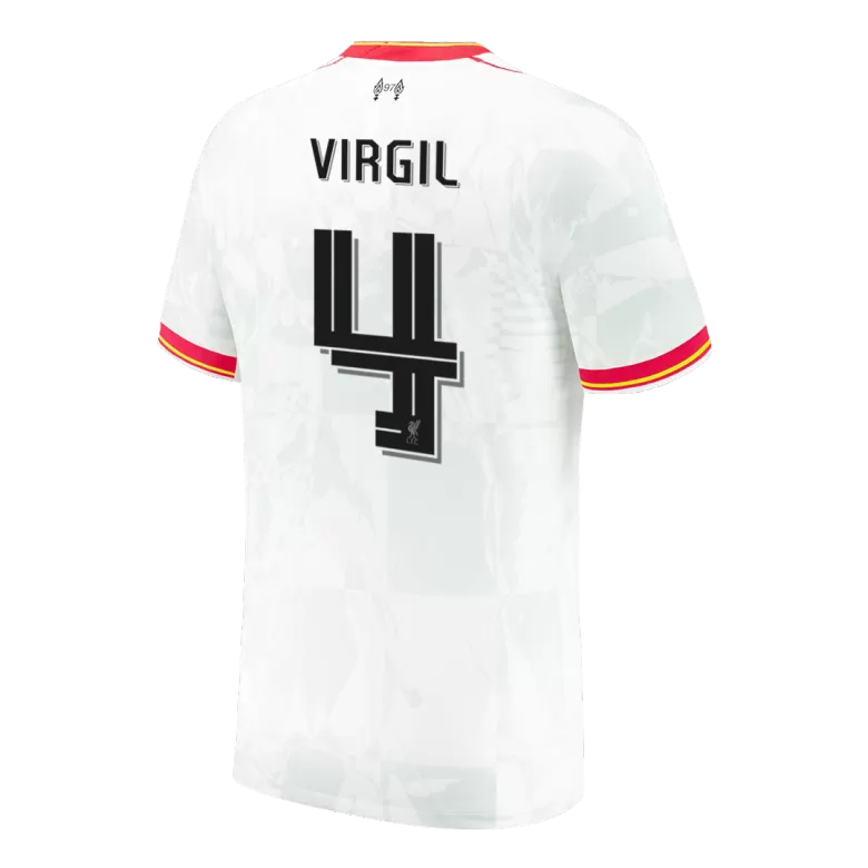 VIRGIL #4 Liverpool Soccer Jersey Third Away Custom Shirt 2024/25 - UCL - bestsoccerstore