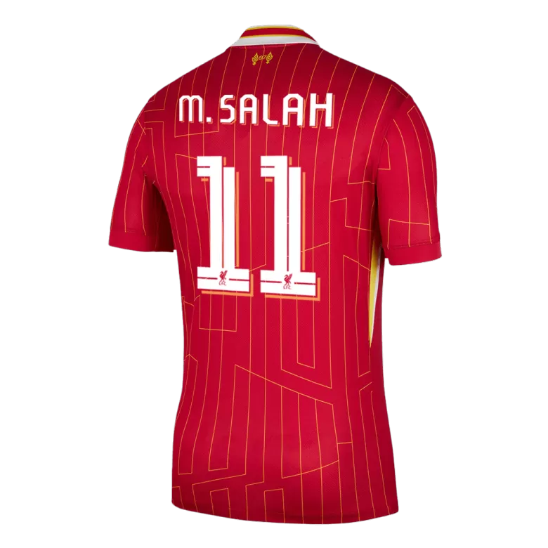 Liverpool Jersey Custom M.SALAH #11 Soccer Jersey Home 2024/25 - UCL - bestsoccerstore