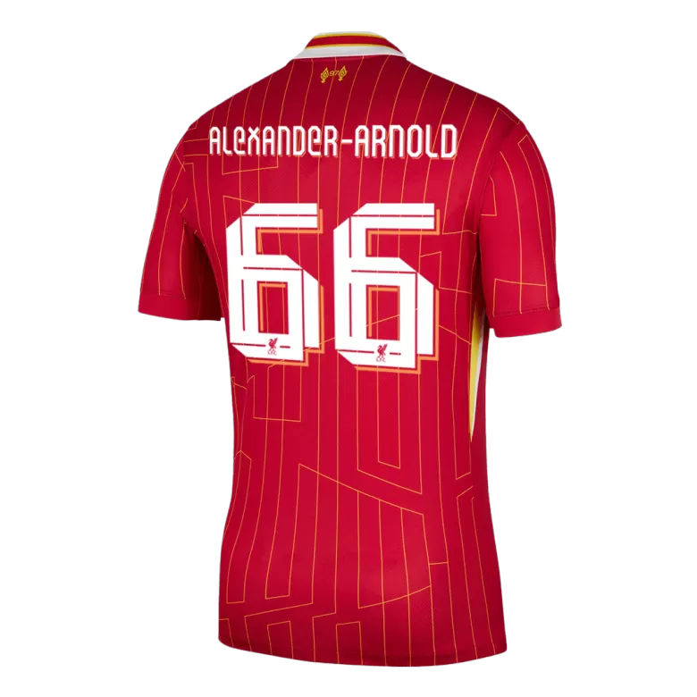 Liverpool Jersey Custom ALEXANDER-ARNOLD #66 Soccer Jersey Home 2024/25 - UCL - bestsoccerstore