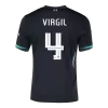 Liverpool Jersey Custom VIRGIL #4 Soccer Jersey Away 2024/25 - UCL - bestsoccerstore