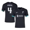 Liverpool Jersey Custom VIRGIL #4 Soccer Jersey Away 2024/25 - UCL - bestsoccerstore