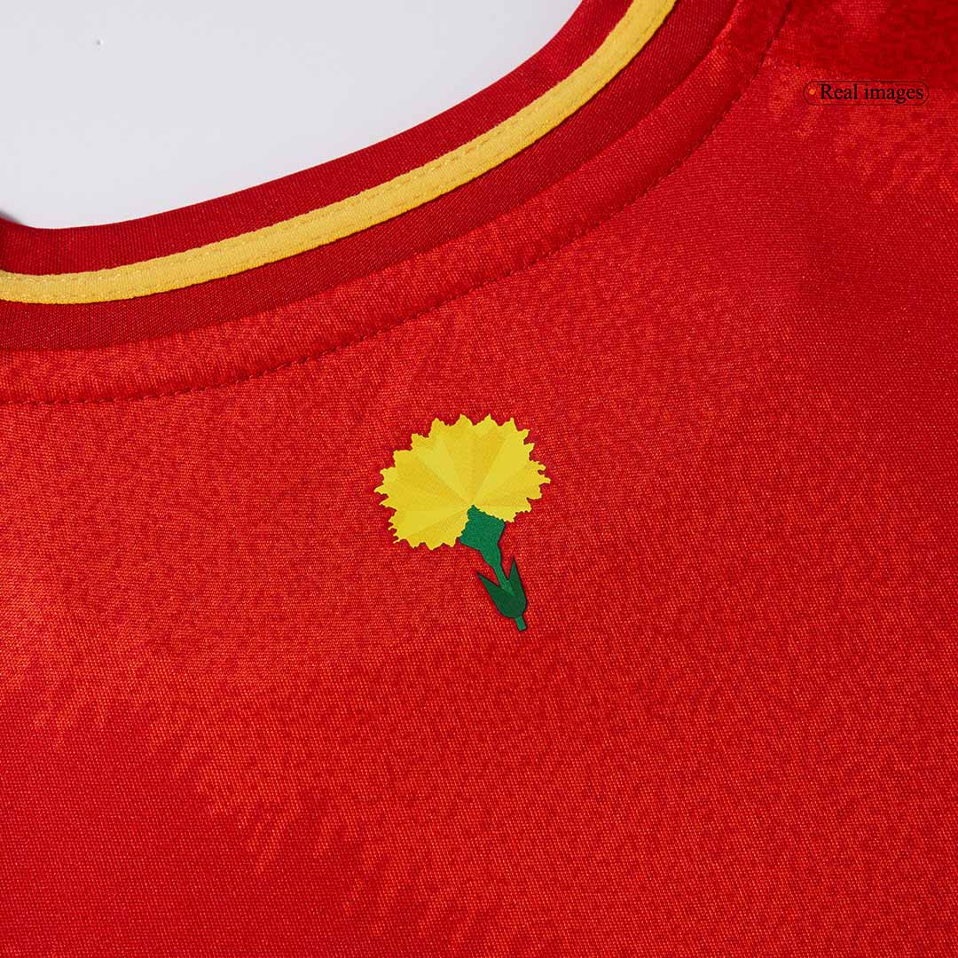 Kids Spain Custom Home Soccer Kits - bestsoccerstore