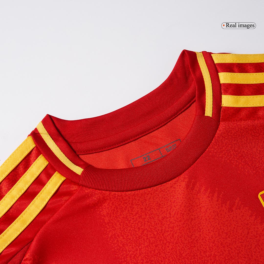 Kids Spain Custom Home Soccer Kits - bestsoccerstore
