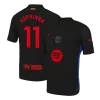 Authentic RAPHINHA #11 Soccer Jersey Barcelona Away Shirt 2024/25 Spotify Logo Without Text - bestsoccerstore