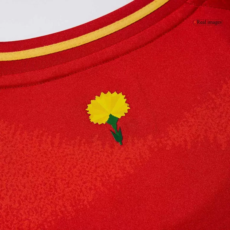 Spain Jersey Custom Soccer Jersey Home 2024 - bestsoccerstore