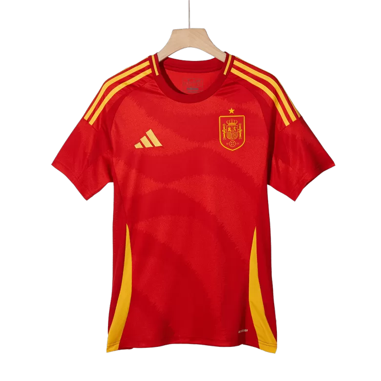 Spain Jersey Custom Soccer Jersey Home 2024 - bestsoccerstore