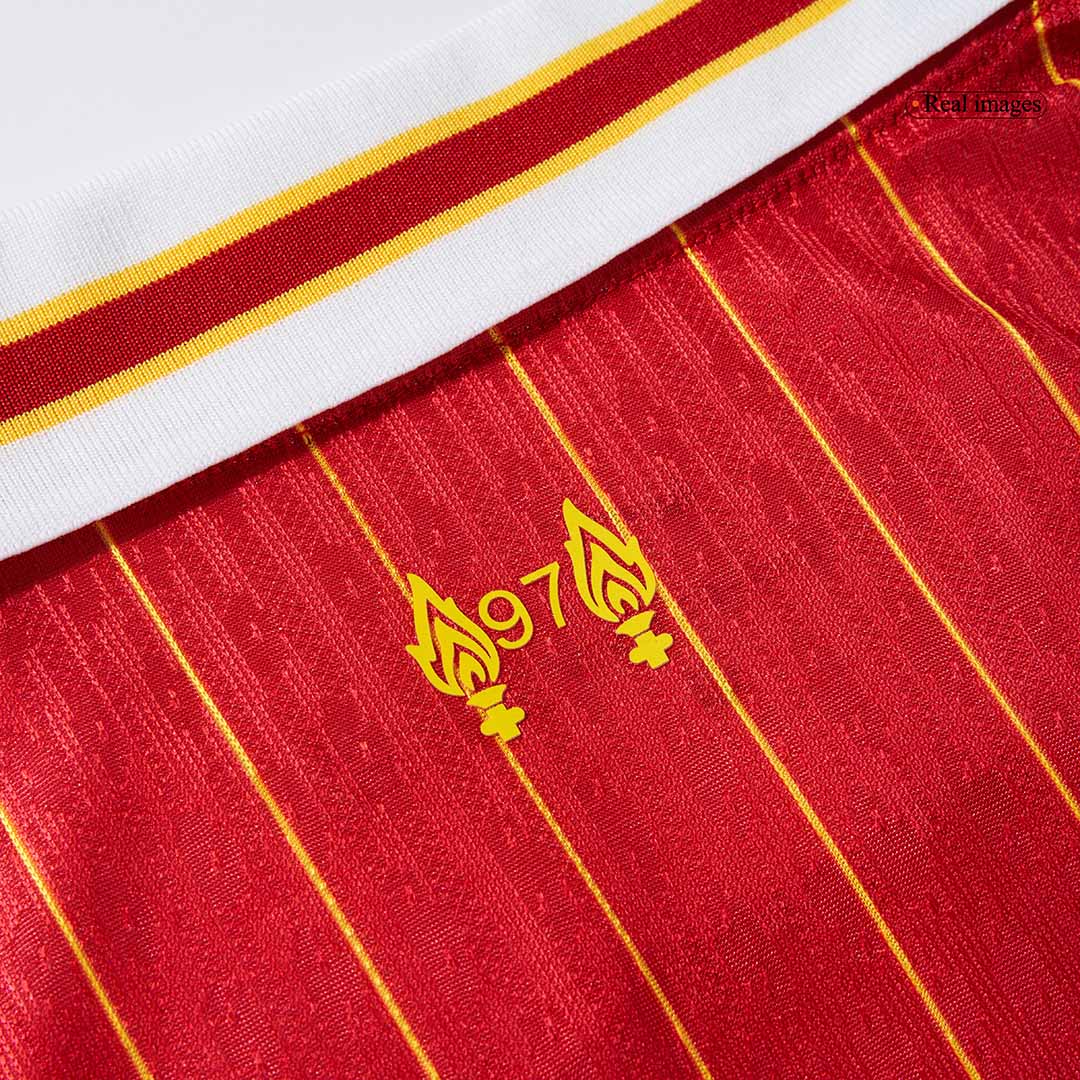 Liverpool CHAMPIONS #20 Custom Player Version Home Soccer Jersey - bestsoccerstore