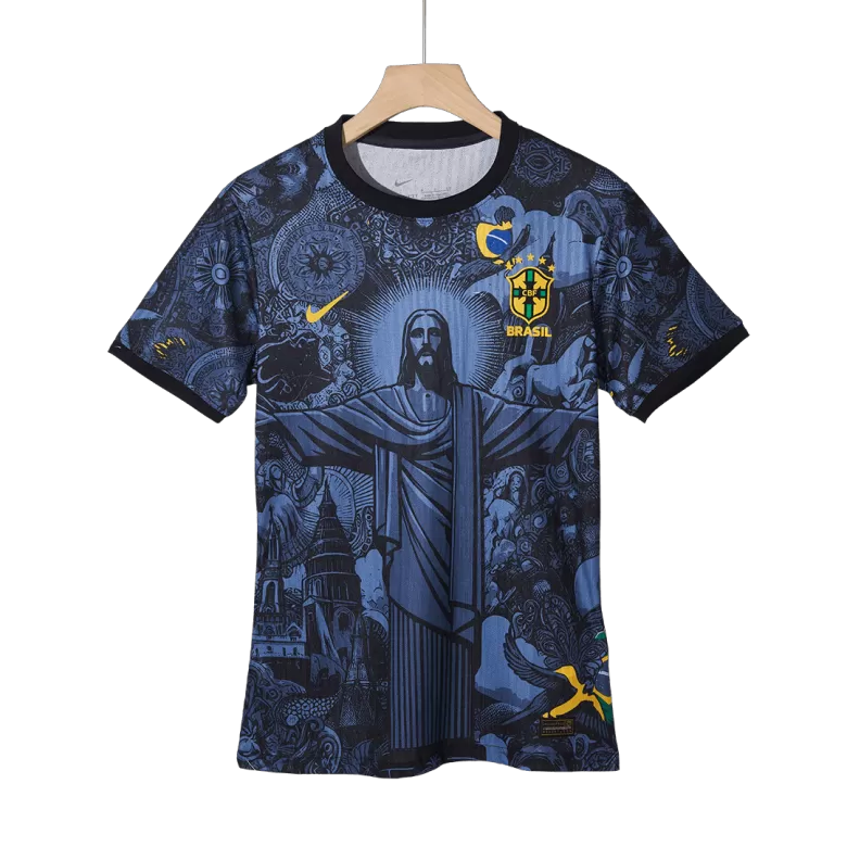 Authentic Soccer Jersey Brazil Jesus Shirt 2024 - bestsoccerstore