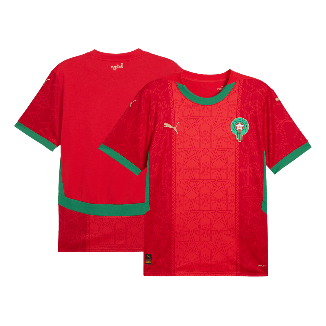Morocco Soccer Jersey Home Shirt - bestsoccerstore