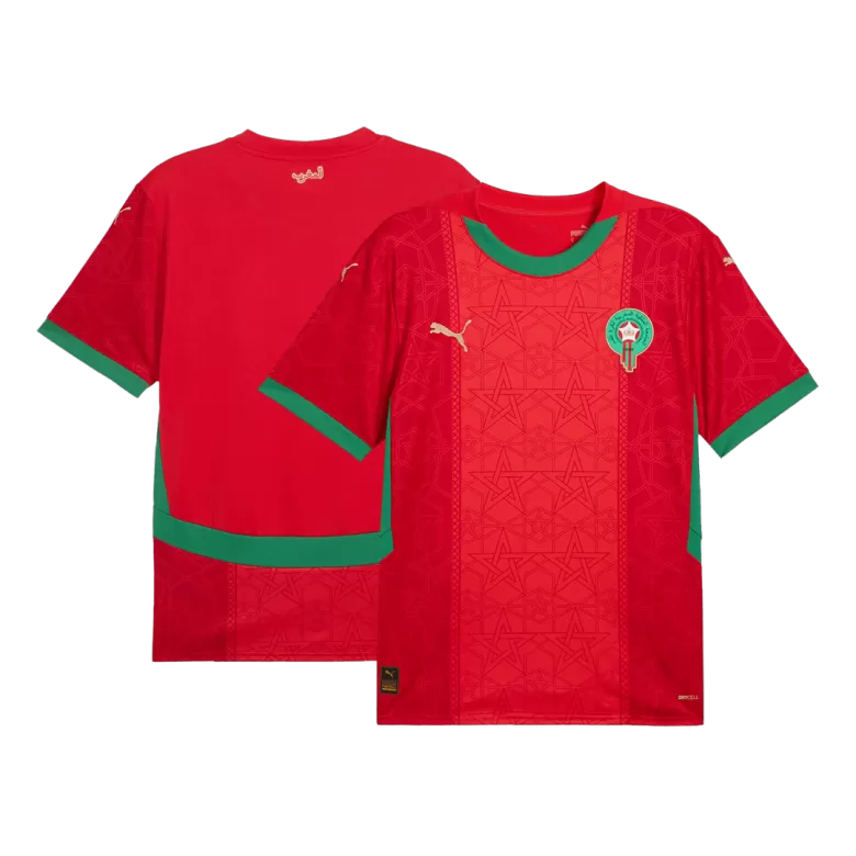 Morocco Soccer Jersey Home Shirt 2024/25 - bestsoccerstore