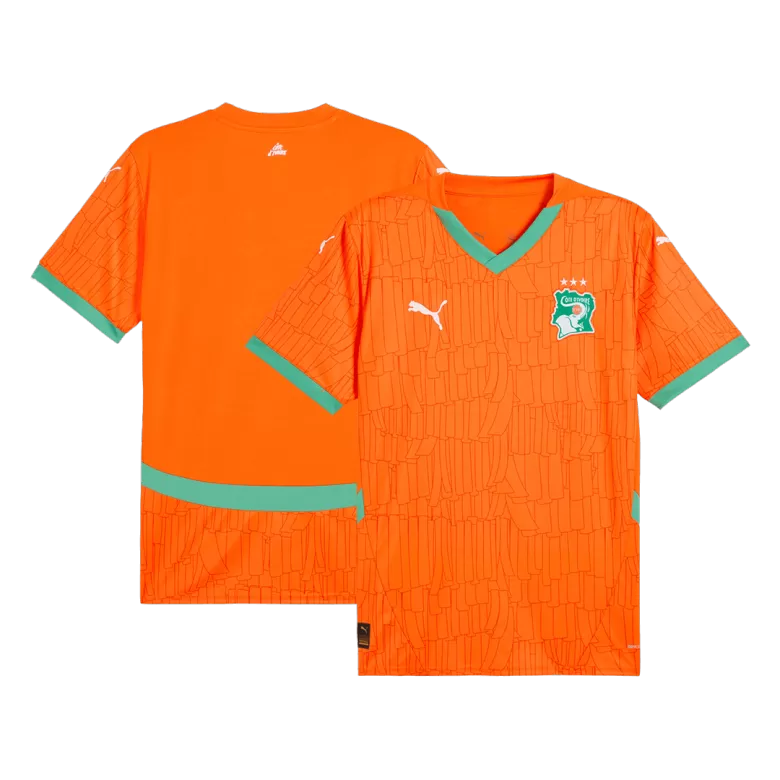 Côte d'Ivoire Soccer Jersey Home Shirt 2024/25 - bestsoccerstore