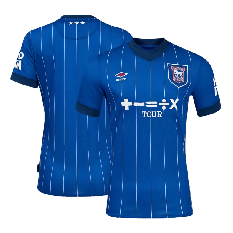 Ipswich Town Soccer Jersey Home Custom Shirt 2024/25 - bestsoccerstore