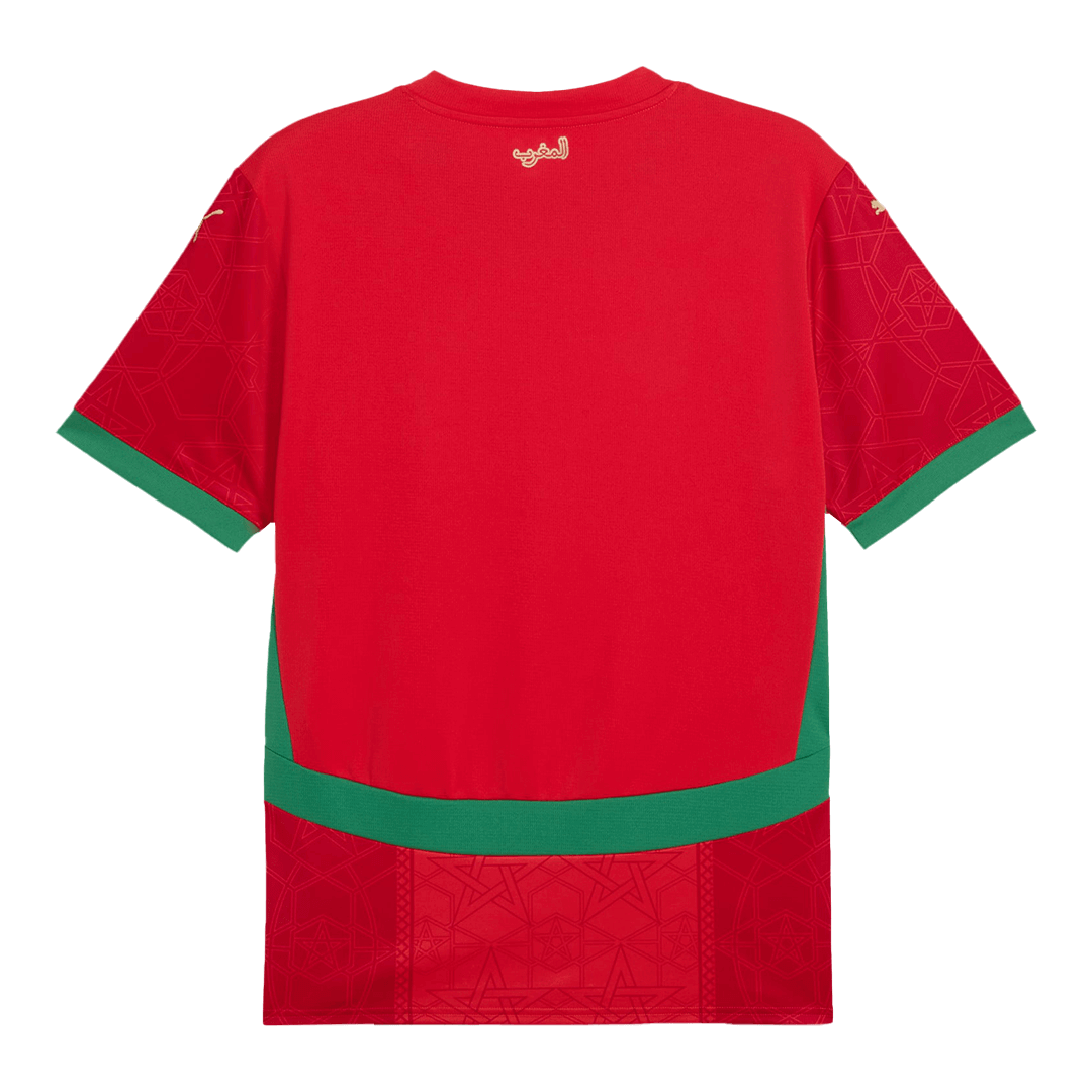 Morocco Soccer Jersey Home Shirt - bestsoccerstore