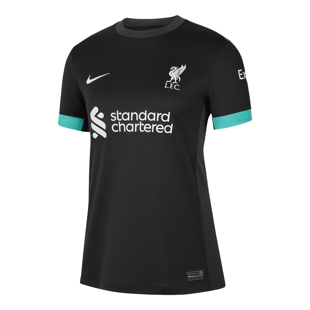 Liverpool Away Soccer Jersey Women's Custom Shirt - bestsoccerstore