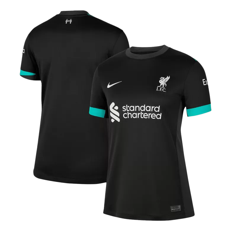 Liverpool Soccer Jersey Away Women's Custom Shirt 2024/25 - bestsoccerstore