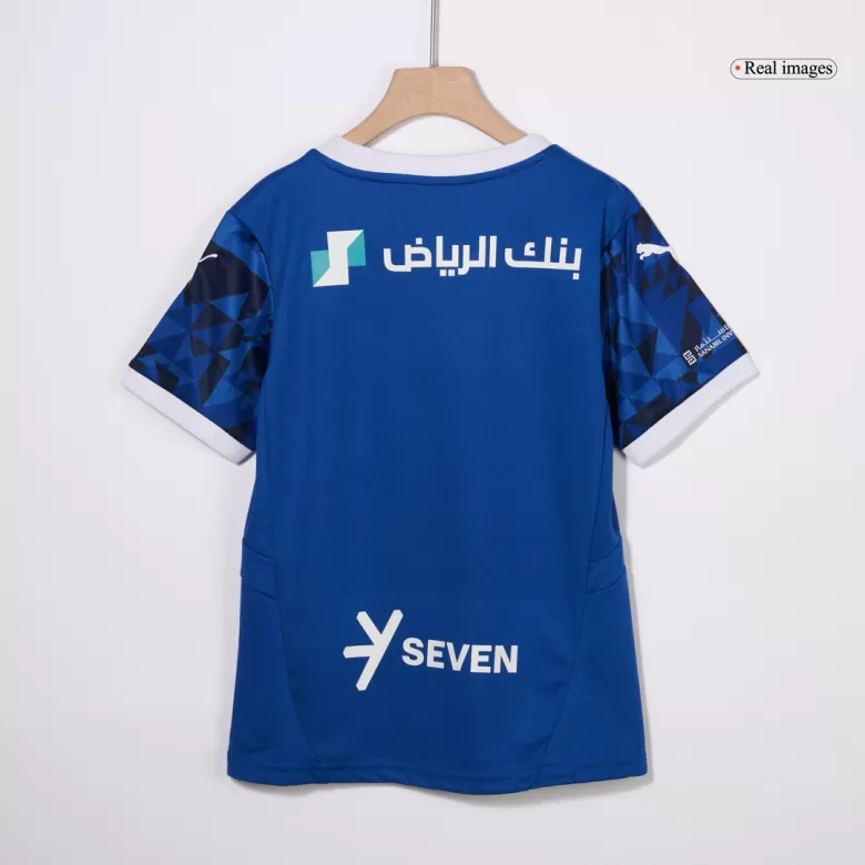 Kids Al Hilal SFC Custom Home Soccer Kits 2024/25 - bestsoccerstore