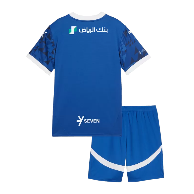 Kids Al Hilal SFC Custom Home Soccer Kits 2024/25 - bestsoccerstore