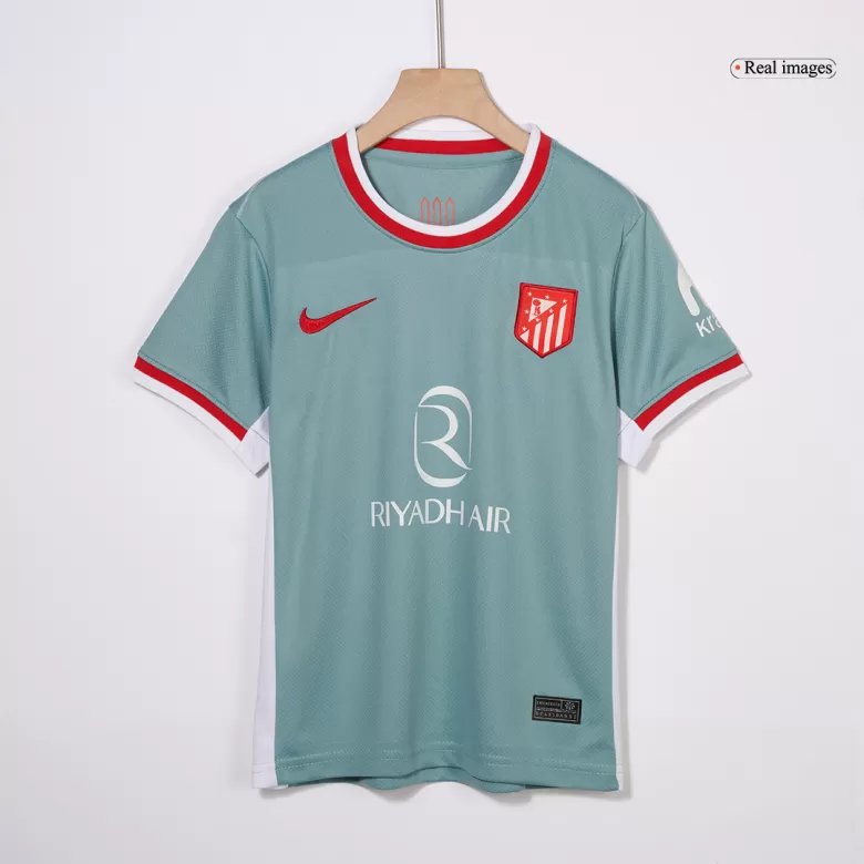 Kids Atletico Madrid Custom Away Soccer Kits 2024/25 - bestsoccerstore