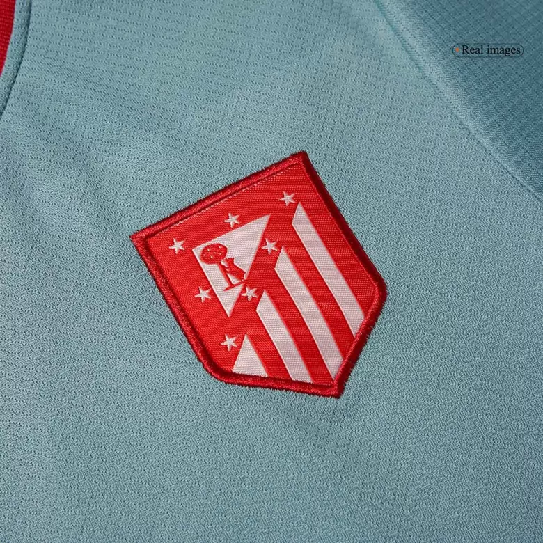 Kids Atletico Madrid Custom Away Soccer Kits 2024/25 - bestsoccerstore