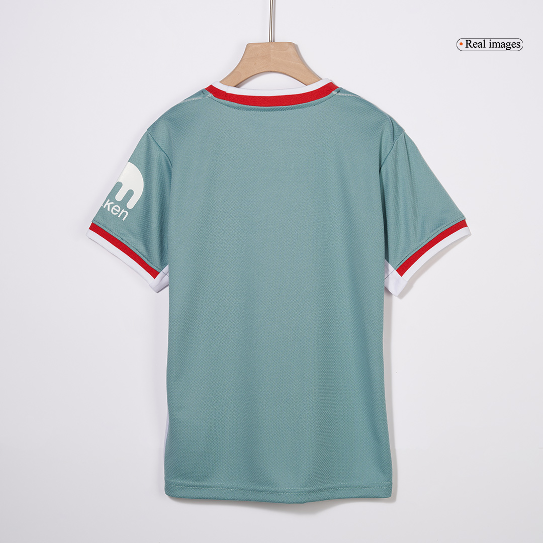 Kids Atletico Madrid Away Custom Soccer Kits - bestsoccerstore