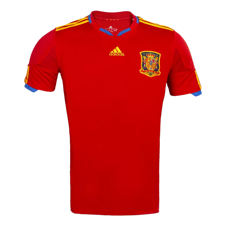 Spain Retro Jersey Home Soccer Shirt 2010 - bestsoccerstore