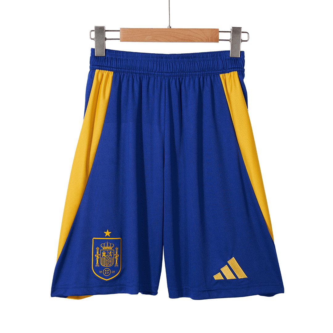 Spain Soccer Shorts Custom Home