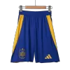 Spain Soccer Shorts Custom Home 2024 - bestsoccerstore