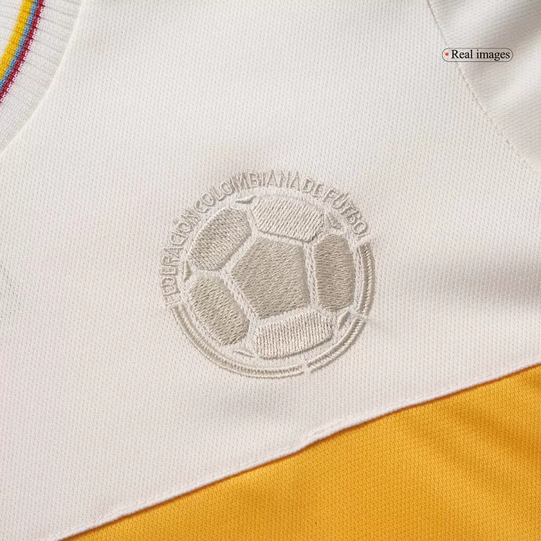 Colombia Soccer Jersey Women's Custom Shirt 2024 100th Anniversary - bestsoccerstore