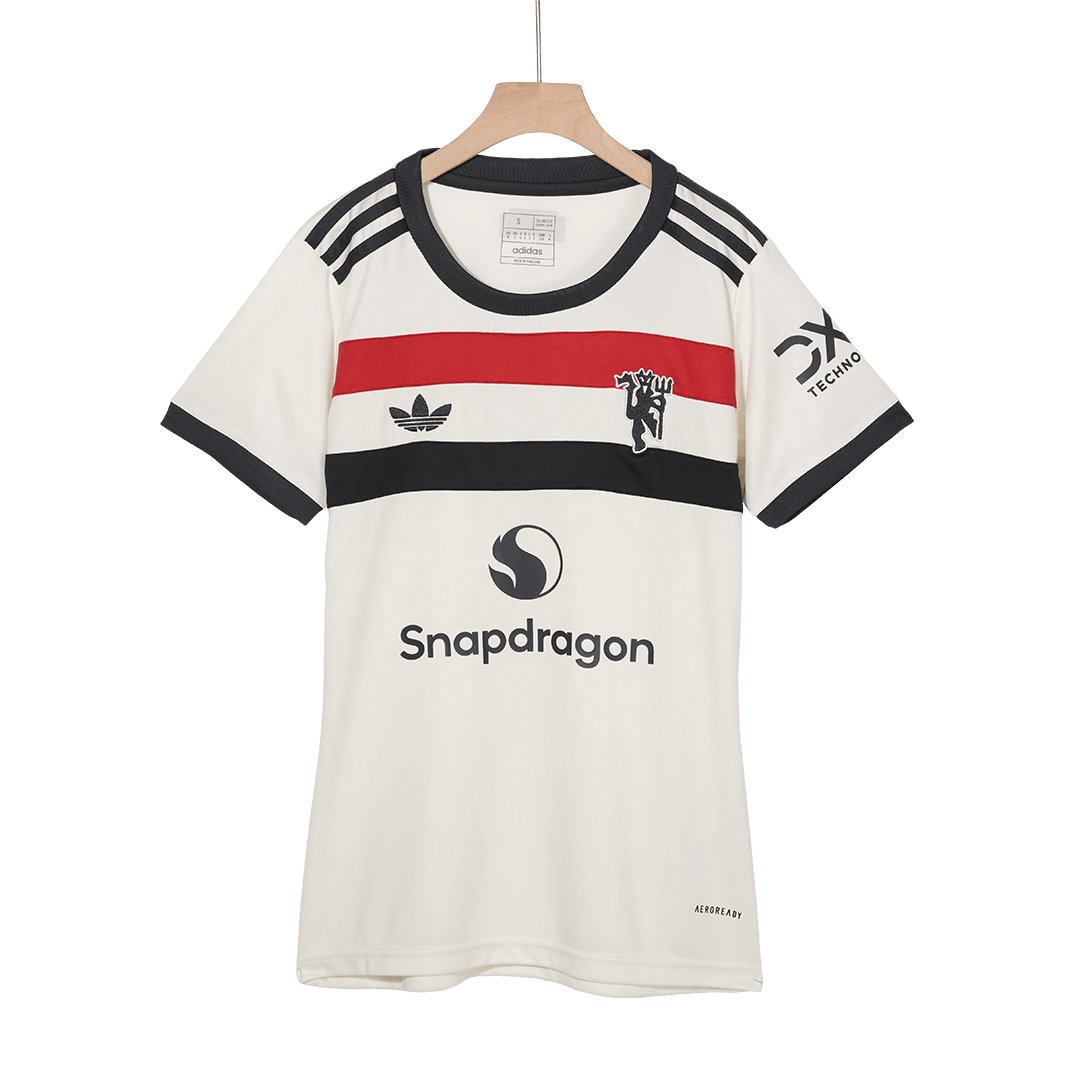 Manchester United Soccer Jersey Third Away Women's Custom Shirt - bestsoccerstore