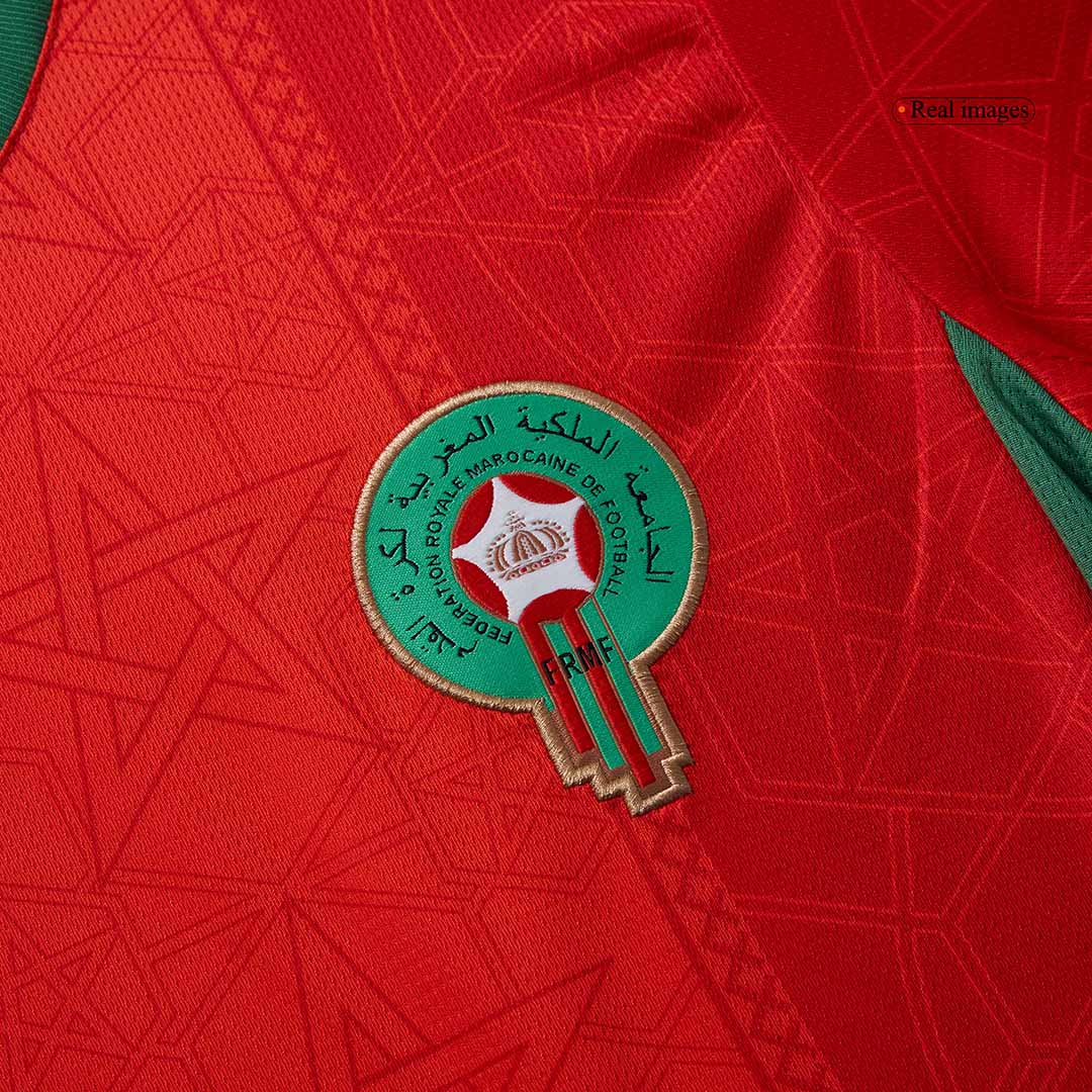 Morocco Soccer Jersey Home Shirt - bestsoccerstore