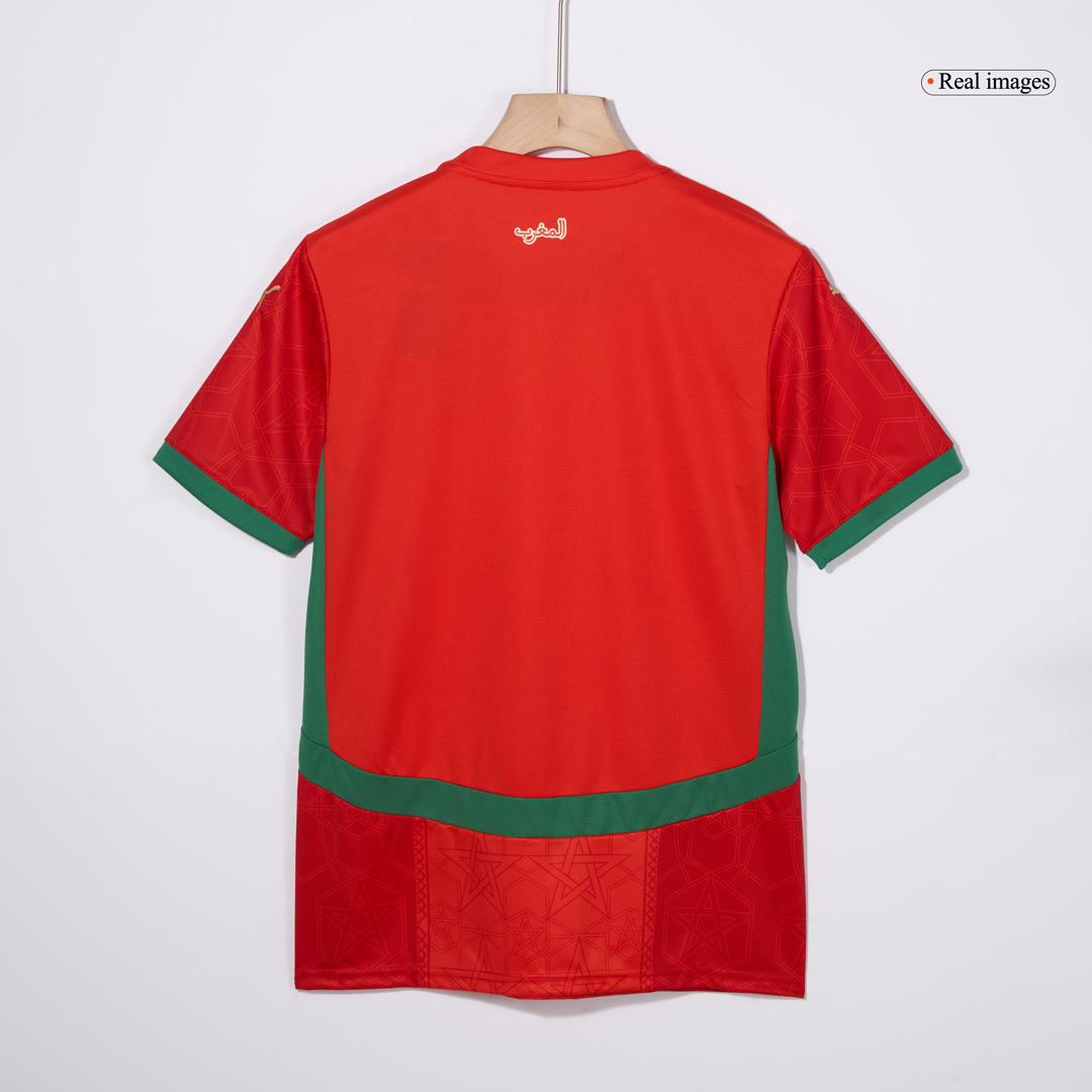 Morocco Soccer Jersey Home Shirt - bestsoccerstore