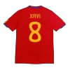 XAVI #8 Spain Retro Jersey Home Soccer Shirt 2010 - bestsoccerstore