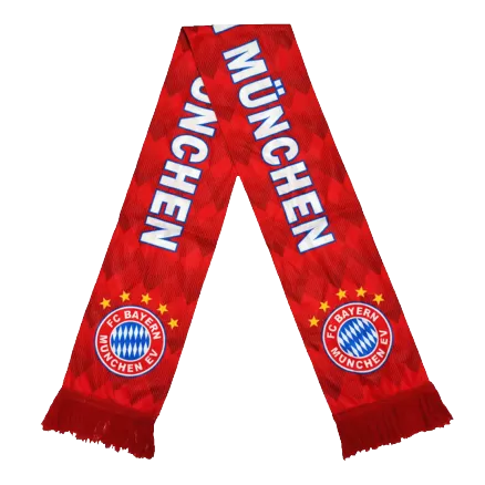 Bayern Munich Soccer Scarf Red - bestsoccerstore